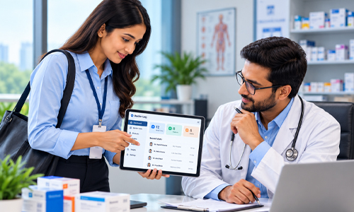 Doctor Log - Sales Management App